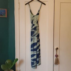 Rachel Pally blue print sundress medium